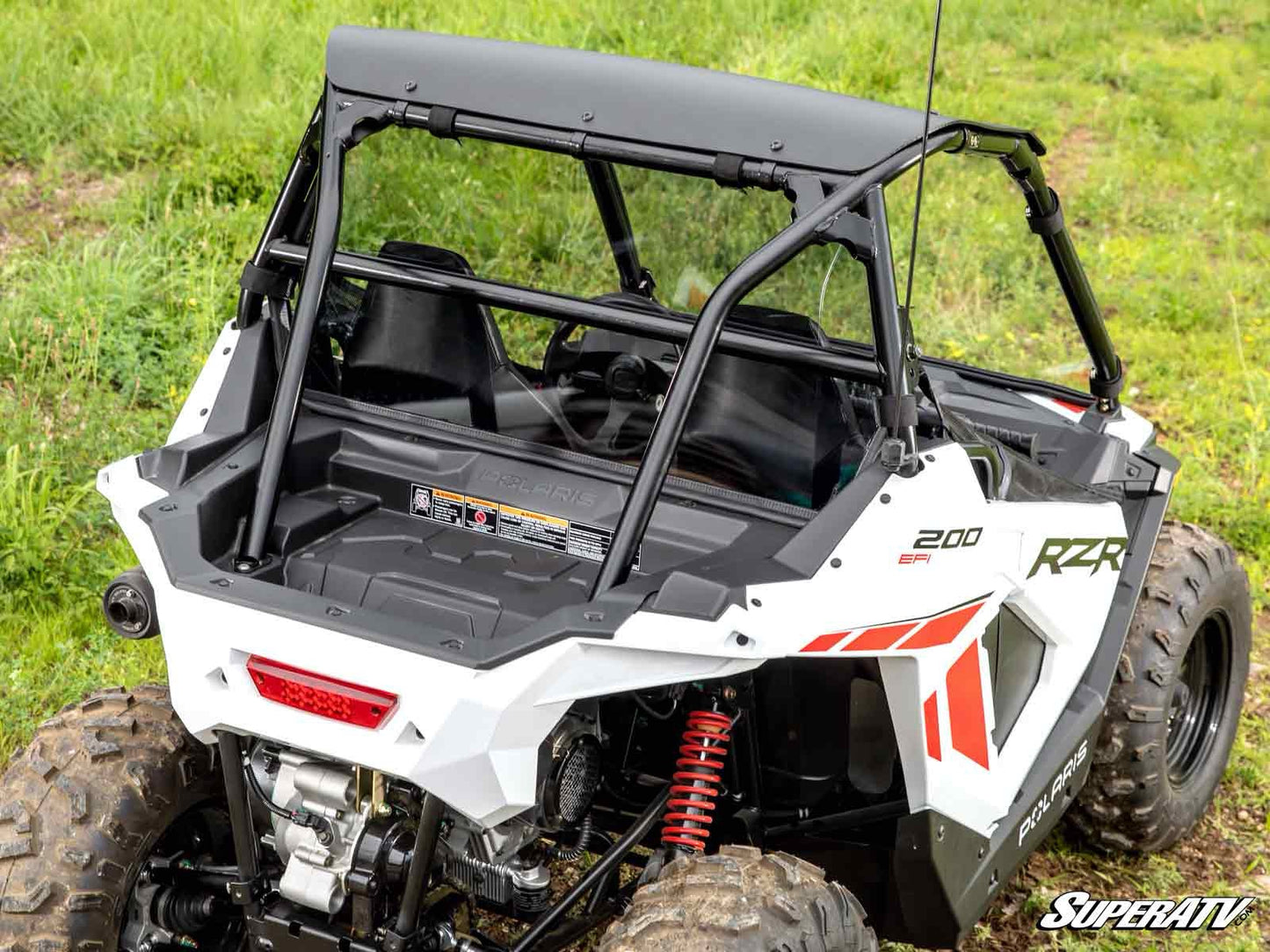POLARIS RZR 200 REAR WINDSHIELD