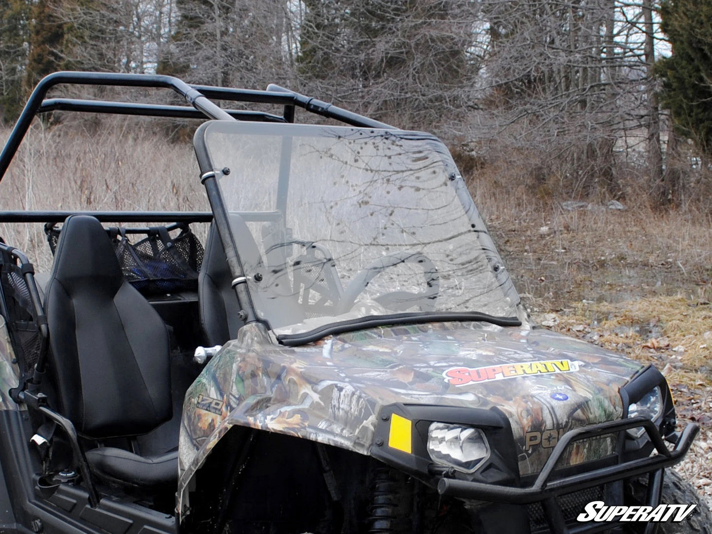 POLARIS RZR 170 SCRATCH RESISTANT FULL WINDSHIELD