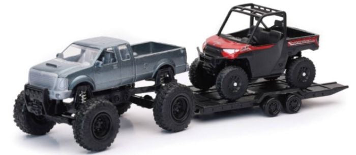 DIE CAST OFFROAD PICK UP W/ POLARIS RANGER XP1000 EPS