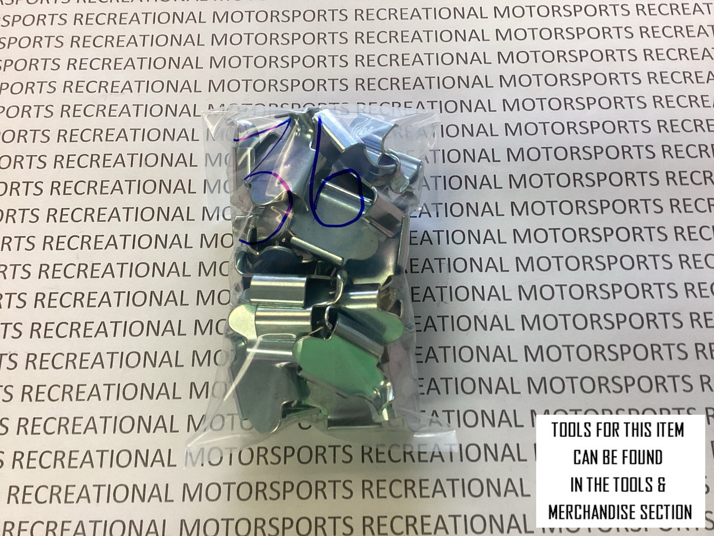 36 Pack of Track Clips for Arctic Cat, Yamaha and MXZ 200's
