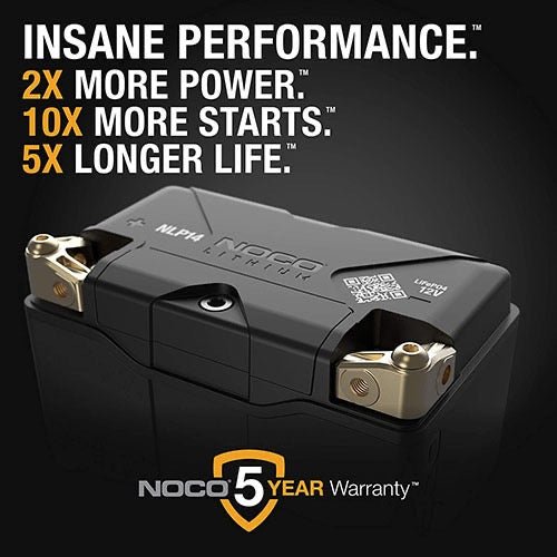 NOCO GROUP 14 LITHIUM POWERSPORTS BATTERY FITS RZR 200/170