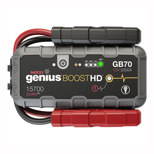 NOCO BOOST GB70 2000A 12V BOOST HD JUMP STARTER PACK