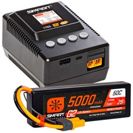 SPEKTRUM SMART POWERSTAGE BATTERY AND CHARGER BUNDLE