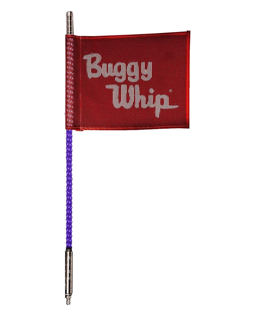BUGGY WHIP 4' & 6' BRIGHT VISIBILITY QUICK-RELEASE LED WHIP LIGHTS