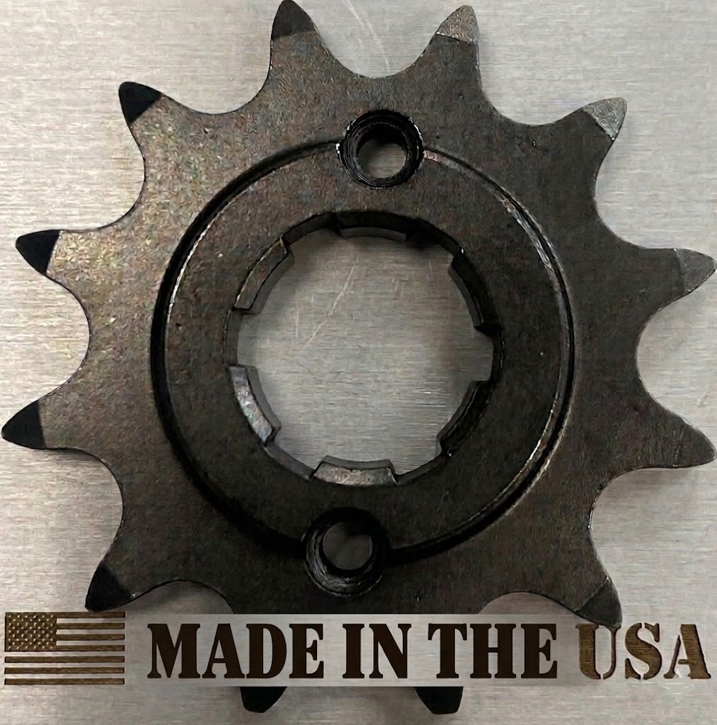 12T, 13T, or 14T 530 Front Sprocket - Polaris RZR 200, Ranger 150