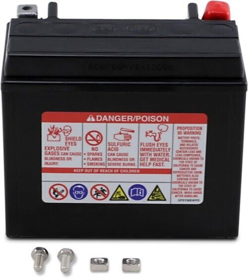 YUASA YTX12 FACTORY ACTIVATED MAINTENANCE FREE 12 VOLT BATTERY FITS POLARIS RZR 170 & 200