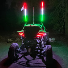 Hyper Color LED Whip – Red White Green