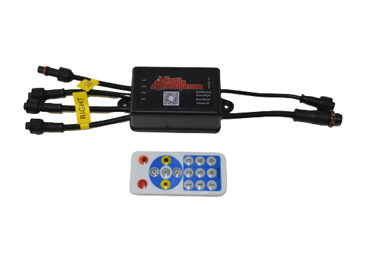 2' LED Whip Elite HD II Single Whip Pressure Release Mount