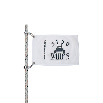 187 Platinum Chalk Line LED Whips – Pair