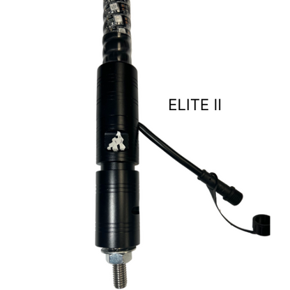2' LED Whip Elite HD II Single Whip Pressure Release Mount