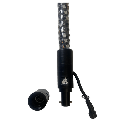 2' LED Whip Elite HD II Single Whip Pressure Release Mount