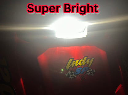 Polaris 120 LED Headlight and Tail light upgrade kit.