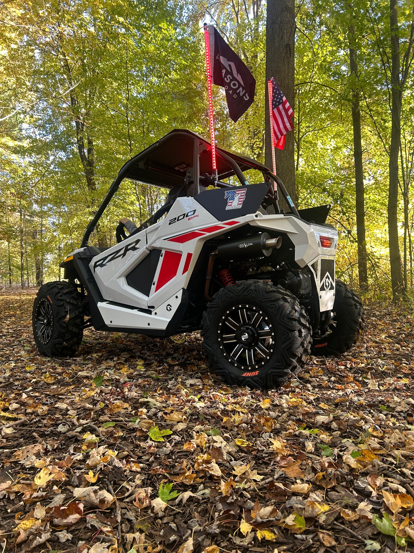 RZR 200 12" Wheels - TUSK Cascade - REQUIRES WHEEL SPACERS - READ FULL DESCRIPTION