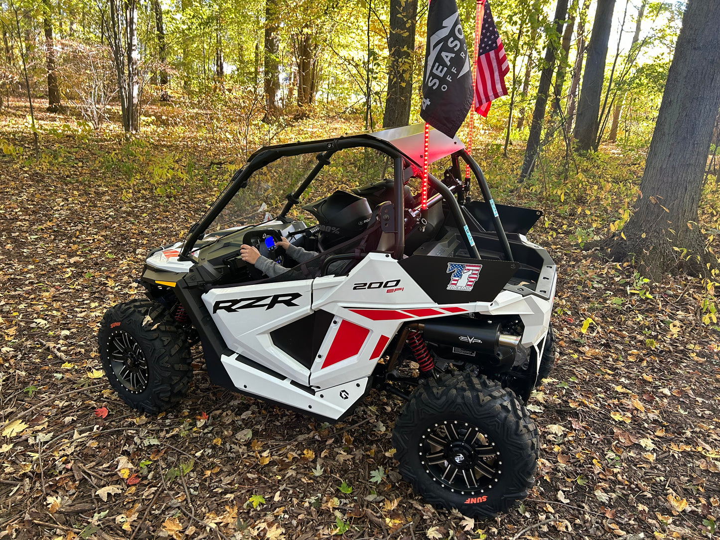 RZR 200 12" Wheels - TUSK Cascade - REQUIRES WHEEL SPACERS - READ FULL DESCRIPTION