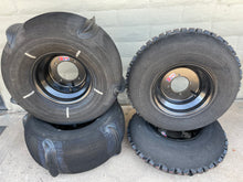 RZR 200 ALUMINUM DWT FRONT WHEELS "require wheel spacers to fit"
