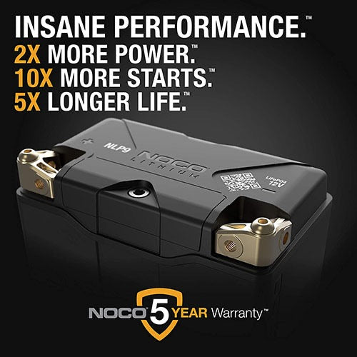 NOCO GROUP 9 LITHIUM POWERSPORTS BATTERY