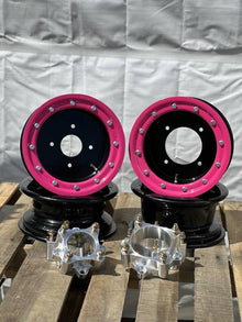 ARMAT BY ALBA RACING RZR 200 BEADLOCK ALUMINUM 10X5 WHEELS + 2" BILLET SPACERS