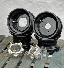 ARMAT BY ALBA RACING RZR 200 SPUN ALUMINUM 10X5 WHEELS + 2" BILLET SPACERS