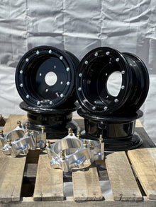 ARMAT BY ALBA RACING RZR 200 BEADLOCK ALUMINUM 10X5 WHEELS + 2" BILLET SPACERS