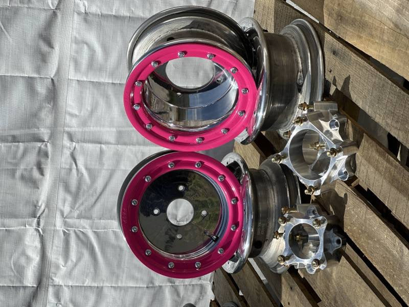 ARMAT BY ALBA RACING RZR 200 BEADLOCK ALUMINUM 10X5 WHEELS + 2" BILLET SPACERS
