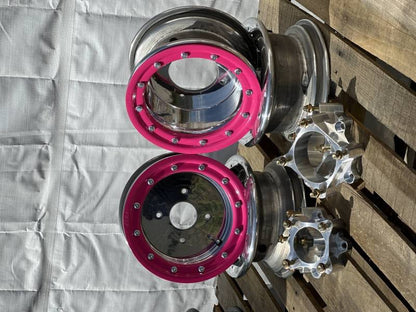 ARMAT BY ALBA RACING RZR 200 BEADLOCK ALUMINUM 10X5 WHEELS + 2" BILLET SPACERS