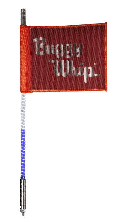 BUGGY WHIP 4' & 6' STANDARD VISIBILITY QUICK-RELEASE LED WHIP LIGHTS