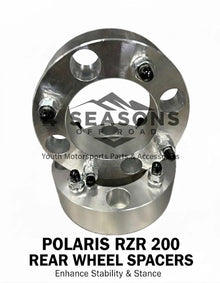 REAR  Wheel Spacers for Polaris RZR 200 (2020-Current) - Pair