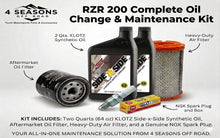 Polaris RZR 200 Complete Oil Change & Maintenance Kit