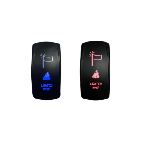 3' LED Whip Elite HD II Single Whip Magnetic Mount