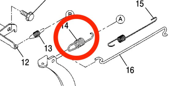 Polaris 120 Governor Spring 3086599