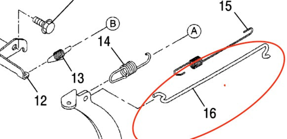 Polaris120 GOVERNOR ROD 3086596