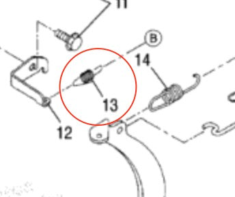 Polaris 120 Return Spring - 3086956