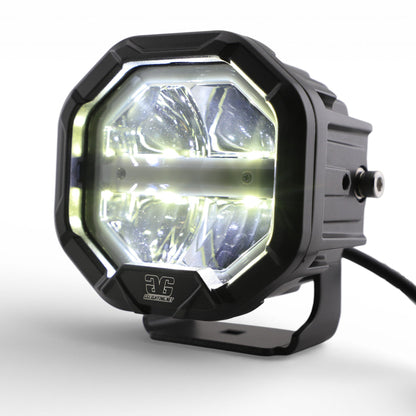 U-Con Interlocking Off Road LED Pod With Amber or White DRL Running Light