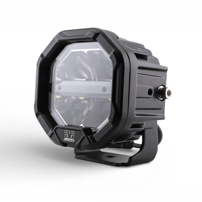 U-Con Interlocking Off Road LED Pod With Amber or White DRL Running Light