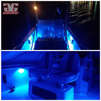 RL15 LED Rock Light Dome Light for Jeep 4x4 Underglow Rock Crawling