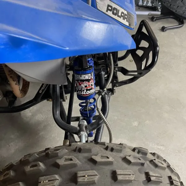POLARIS OUTLAW 90/110 DUAL A-ARM CONVERSION KIT W/DISC BRAKE CONVERSION (INCLUDES FULL SUSPENSION)
