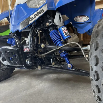 POLARIS OUTLAW 90/110 DUAL A-ARM CONVERSION KIT W/DISC BRAKE CONVERSION (INCLUDES FULL SUSPENSION)