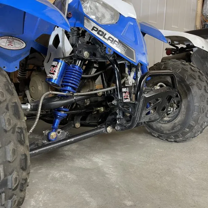 POLARIS OUTLAW 90/110 DUAL A-ARM CONVERSION KIT W/DISC BRAKE CONVERSION (INCLUDES FULL SUSPENSION)