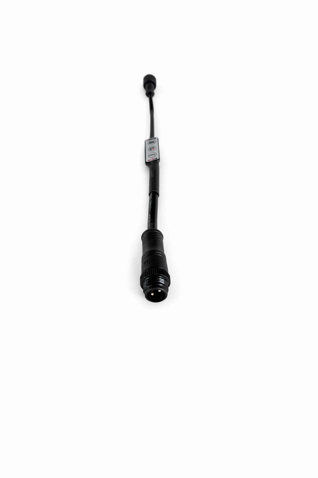 LED Whip Xtreme Only Mounted Remote V2 (4 pin) + Plug & Play Power Wiring Harness