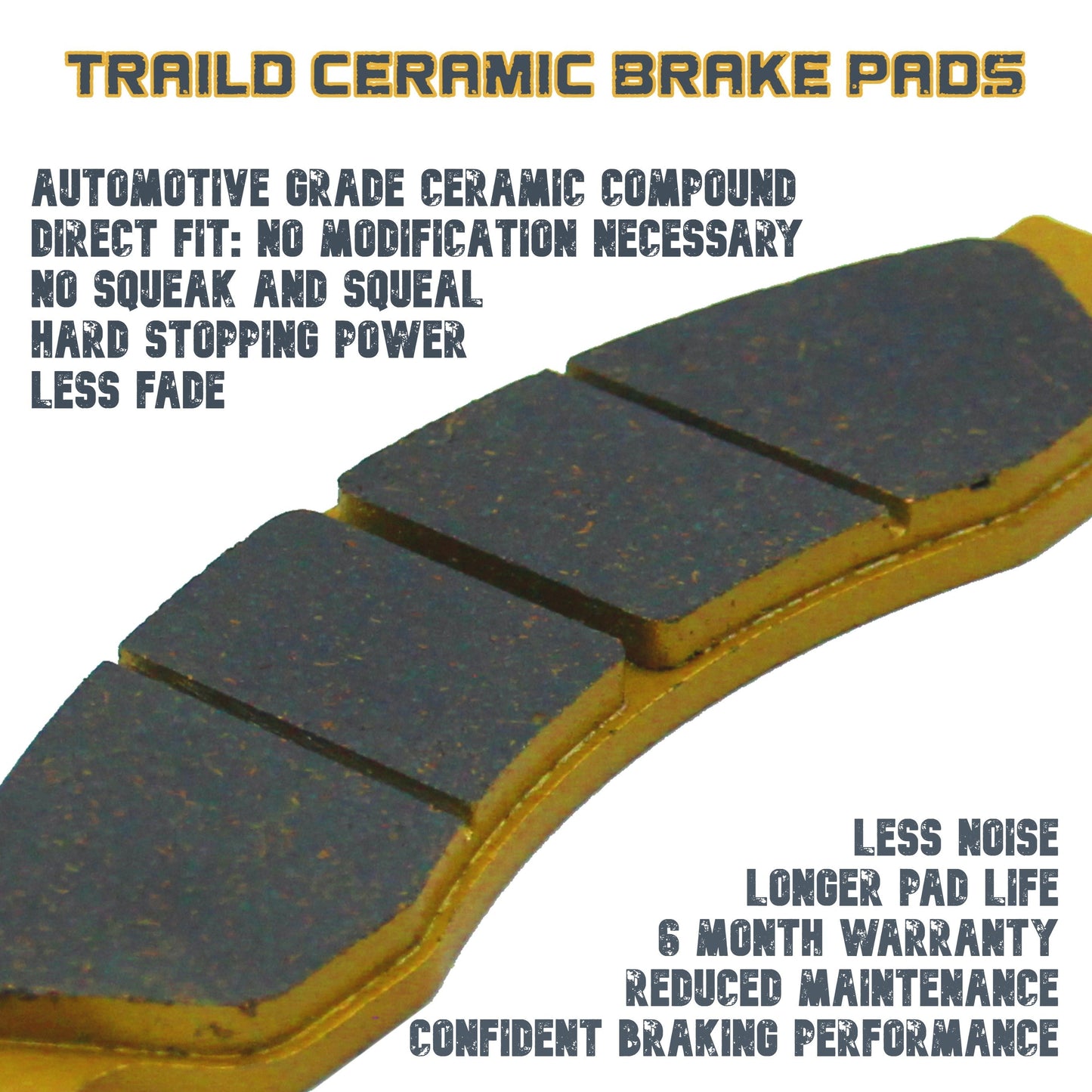 Polaris Sportsman ACE 150 2017-2021 Ceramic Brake Pad Set
